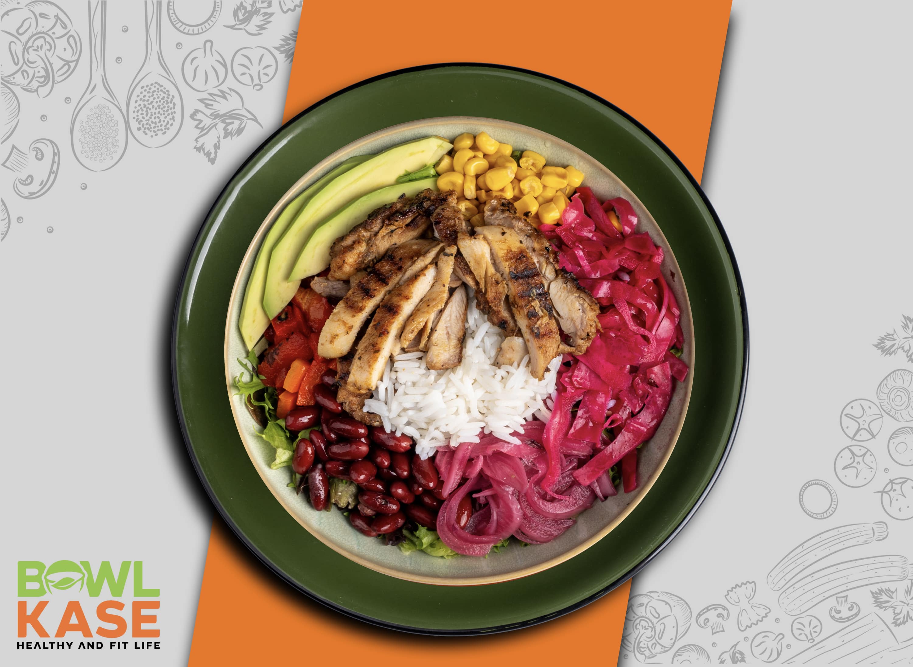 Tavuk Pirzolalı Bowl Kase